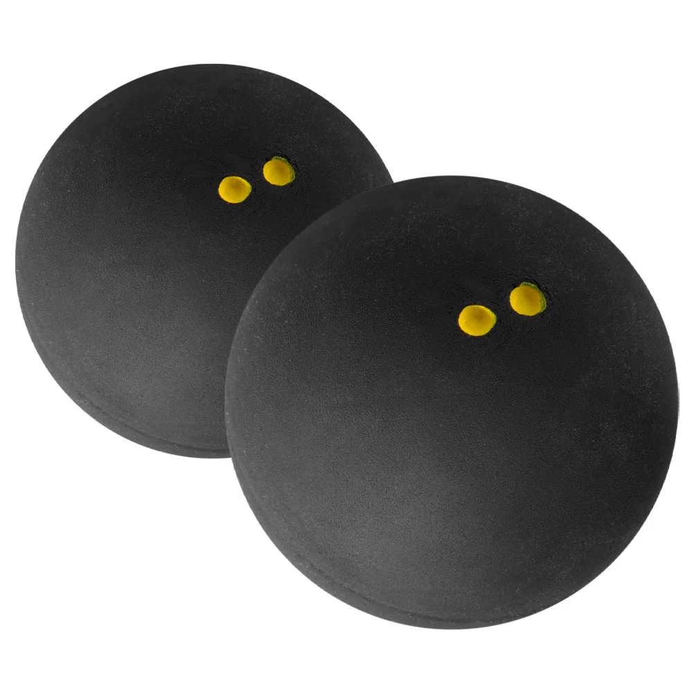 

2Pcs Professional Squash Ball Racket Ball for Competition High Elasticity Lightweight Design Suitable for Indoor Outdoor Use