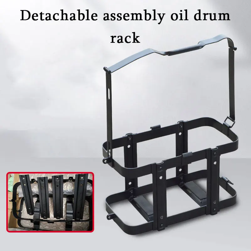 Can Rack Is Suitable for 10 Liter and 20 Liter Cans. Metal Durable Accessories Can Directly Replace the Fixed Bracket of Car Oil
