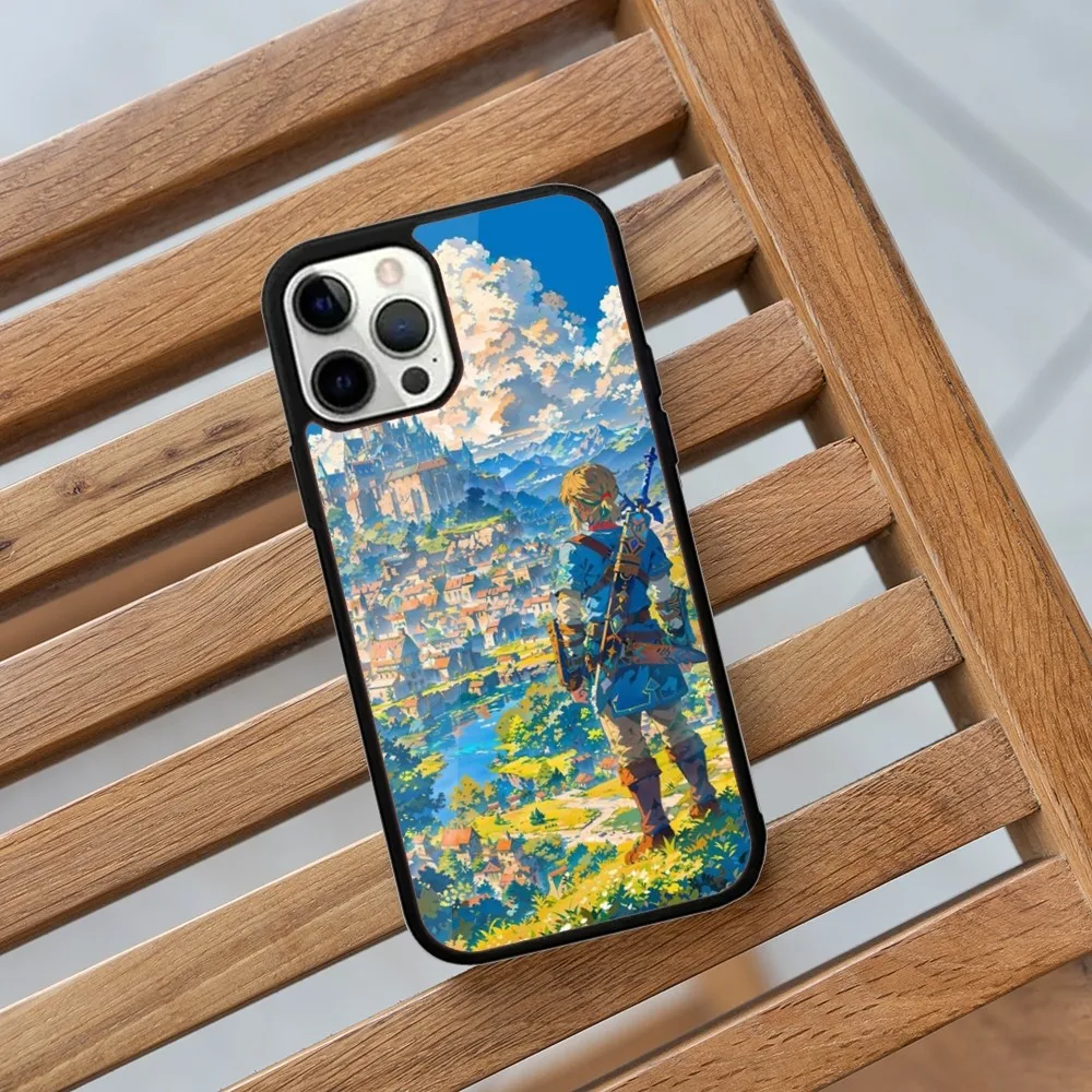 حافظة هاتف Breath of the Wild لهاتف iPhone 16,15,14,13,12,11,Plus,Pro,Max, Mini L-Legend Z-Zelda Magsafe شحن لاسلكي مغناطيسي