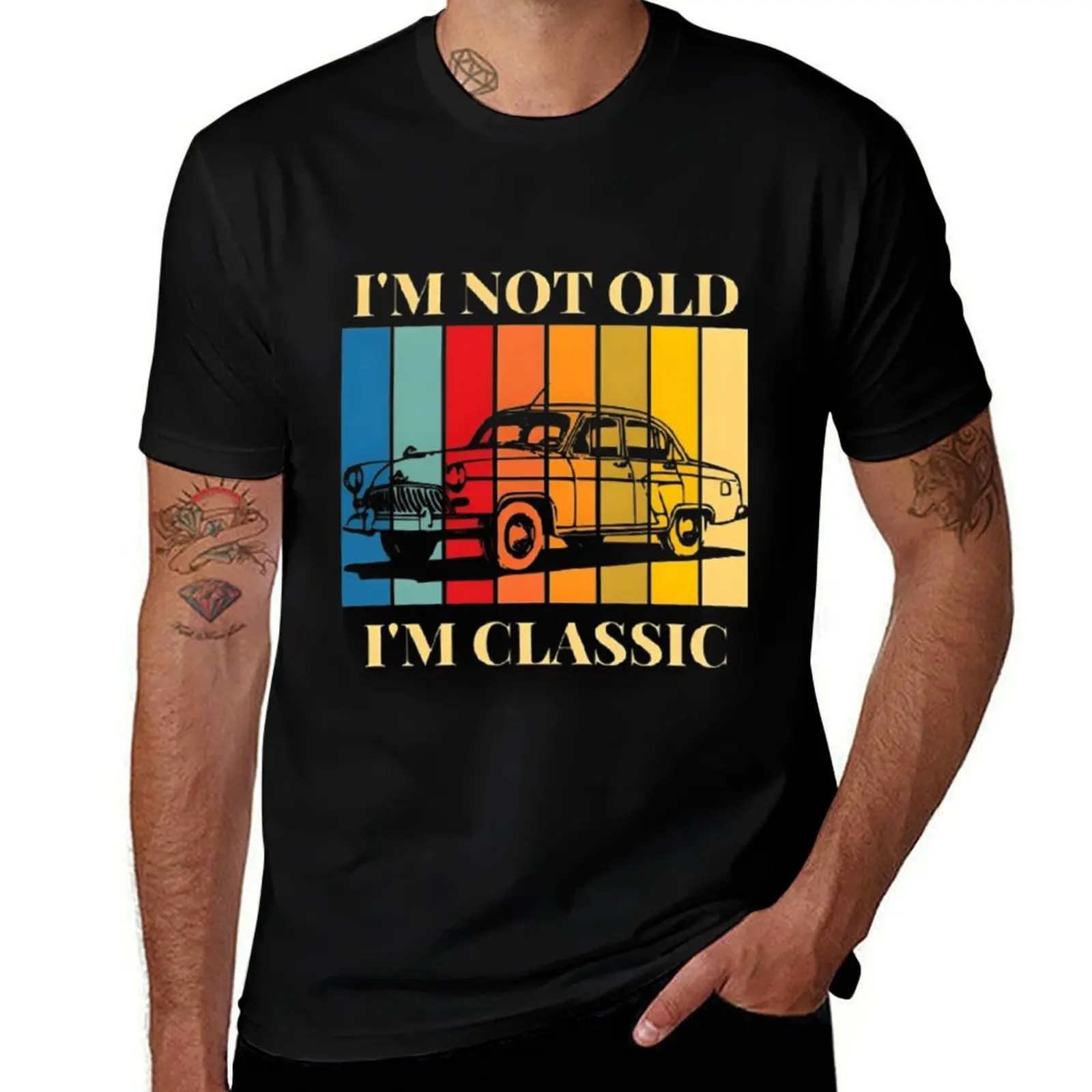 

I’m Not Old, I’m Classic – Vintage Car Humor Tshirt T-Shirt anime t shirts graphic shirts plus sizes fashion shirts T-shirt men