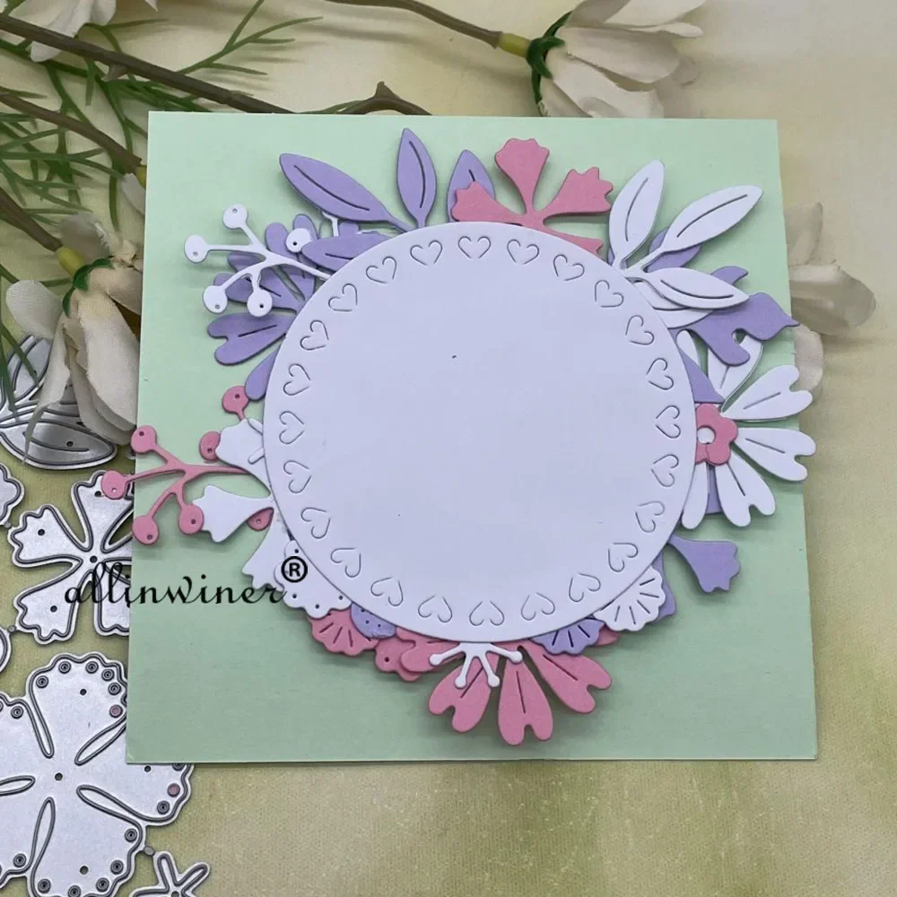 

Металлическая вырубная форма для декора из листьев и цветов, для скрапбукинга, тиснения, карточек, альбомов, шаблон для рукоделия, трафарет, вырубные ножи