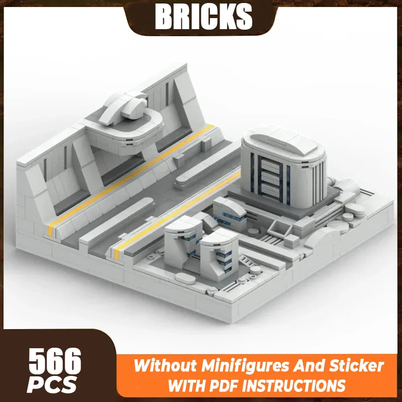 Popular Star Movies Model Moc Building Bricks Military Station Technology Modular Blocks Gifts Christmas Toys DIY Sets Assembly