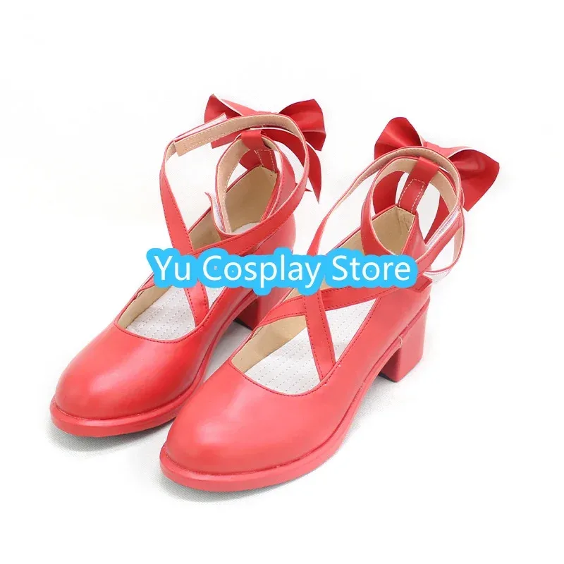 Candy 2025Yu- аниме Puella Magi Magica Kaname Madoka, обувь из искусственной кожи для косплея, карнавальные ботинки на Хэллоуин, косплей