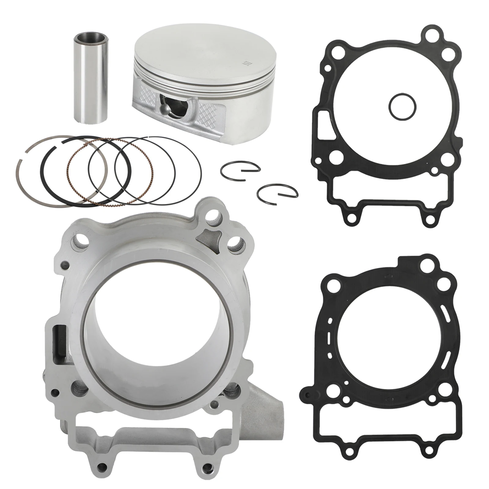 Motorcycle Parts For 150cc Cylinder Block Head High Performance Wear Resistant 63mm Piston Rings & Piston Set Engine Rebuild Par