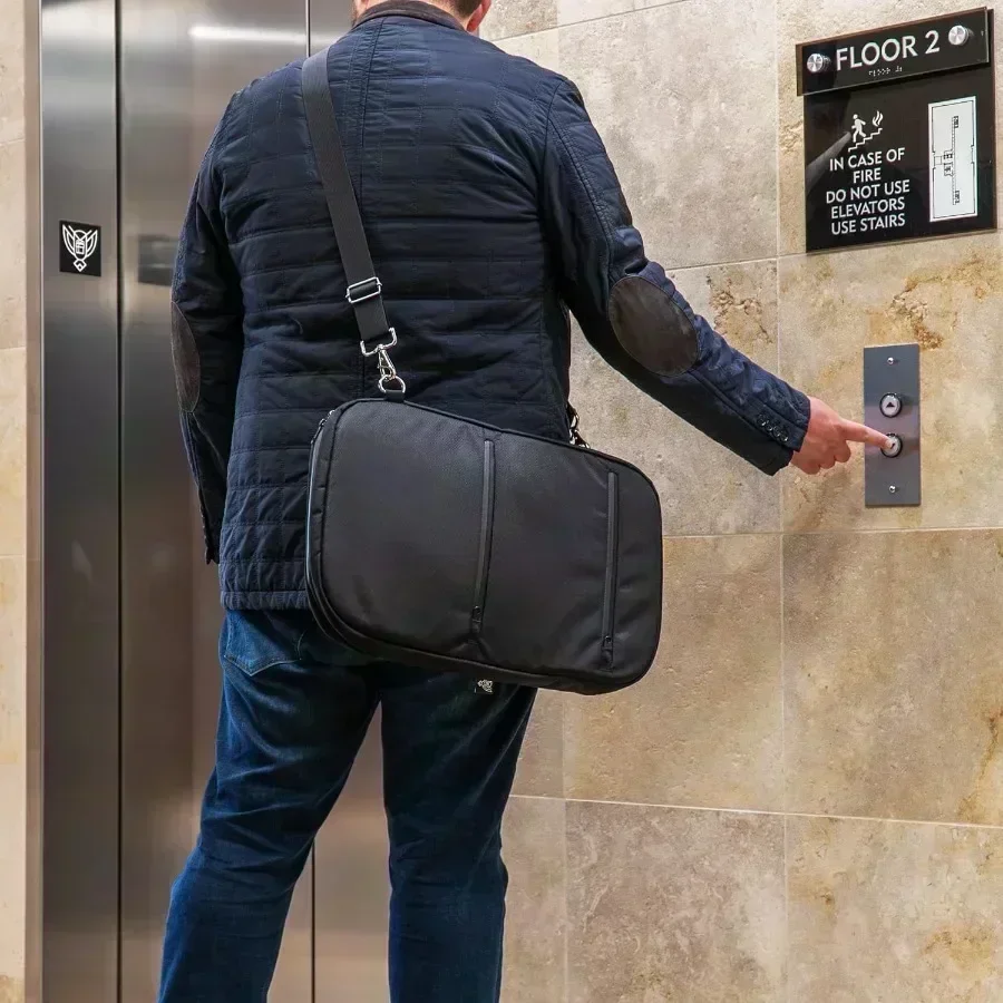 خط Xtreme Sight ~ حقيبة فاراداي فليكس لأجهزة الكمبيوتر المحمولة والأجهزة اللوحية والإلكترونيات متوسطة الحجم ~ تتبع/دفاع القرصنة ~ حجر