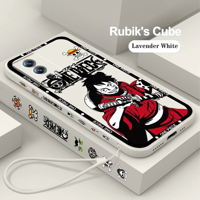 One P-Piece D. L-Luffy Liquid Left Rope For Xiaomi Redmi 13C 12 12C K60 A1 K50 11 K40 10C 10 9A 9AT 9T 9C 5G TPU Phone Case