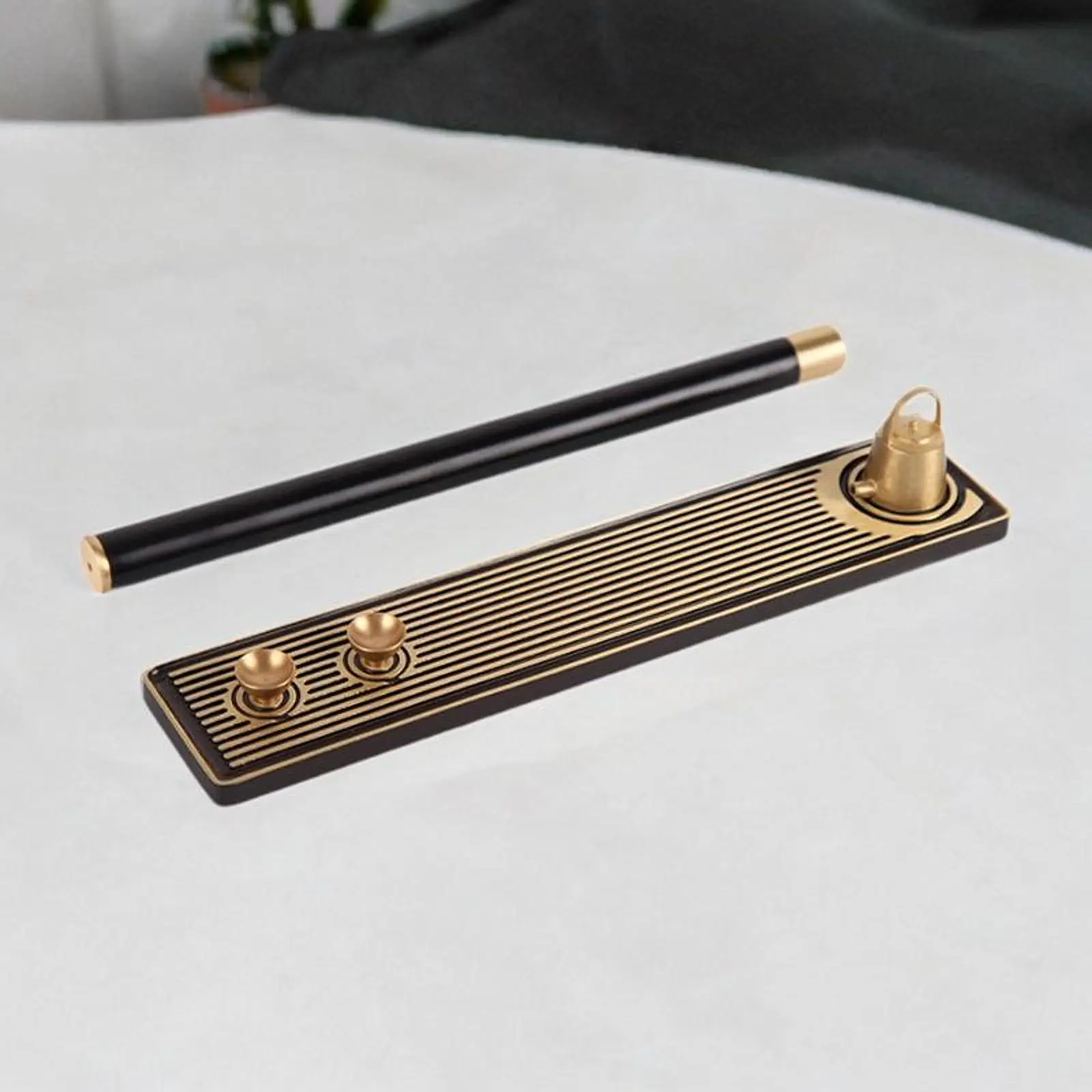 

Copper Incense Holder Housewarming Gift Portable for Tabletop Tea Room Yoga