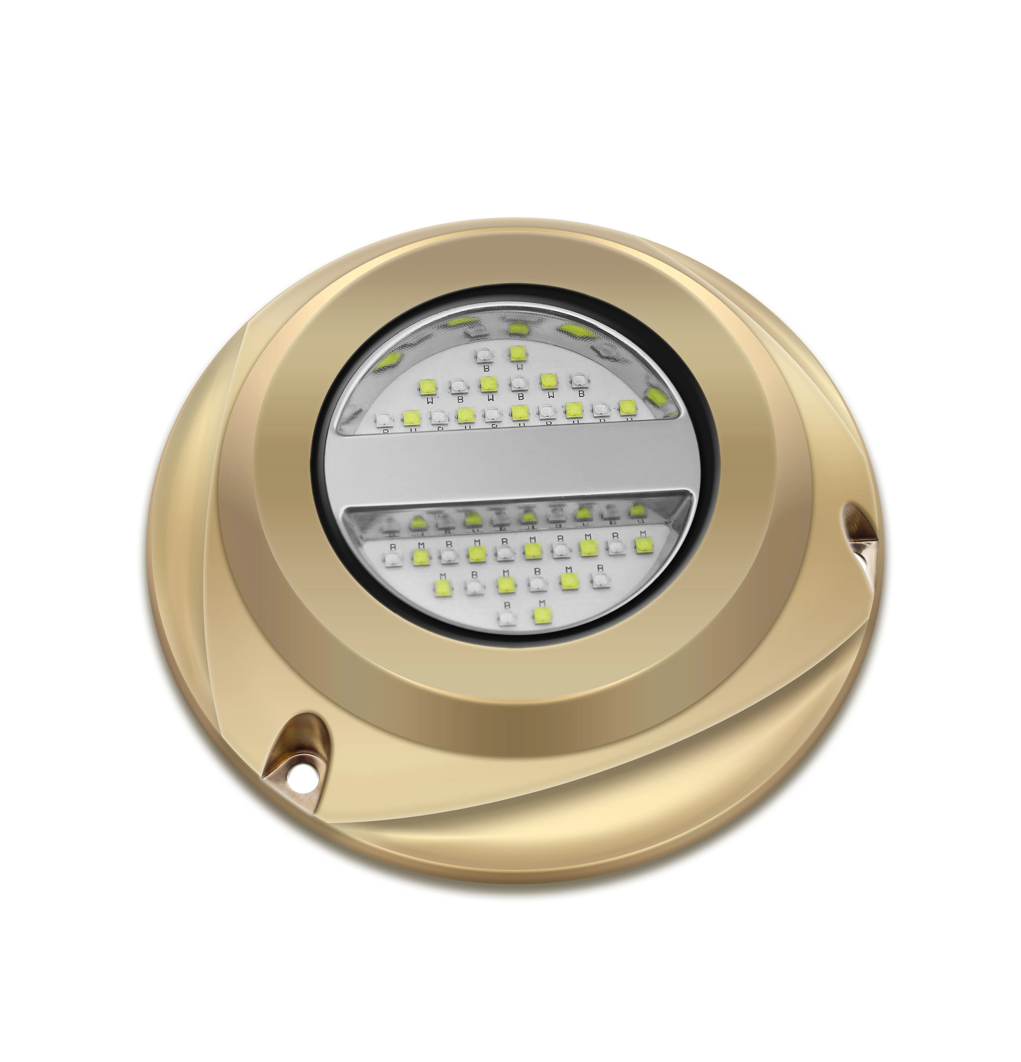 

80W Boat LED Light Bronze IP68 Waterproof Marine Supplies Elegant Underwater LED Lighting