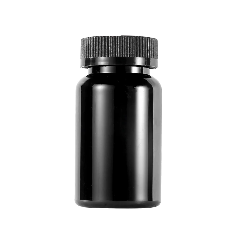 10 pcs black medical grade medicine transparent medicine bottle vases vintage Ready to Stock