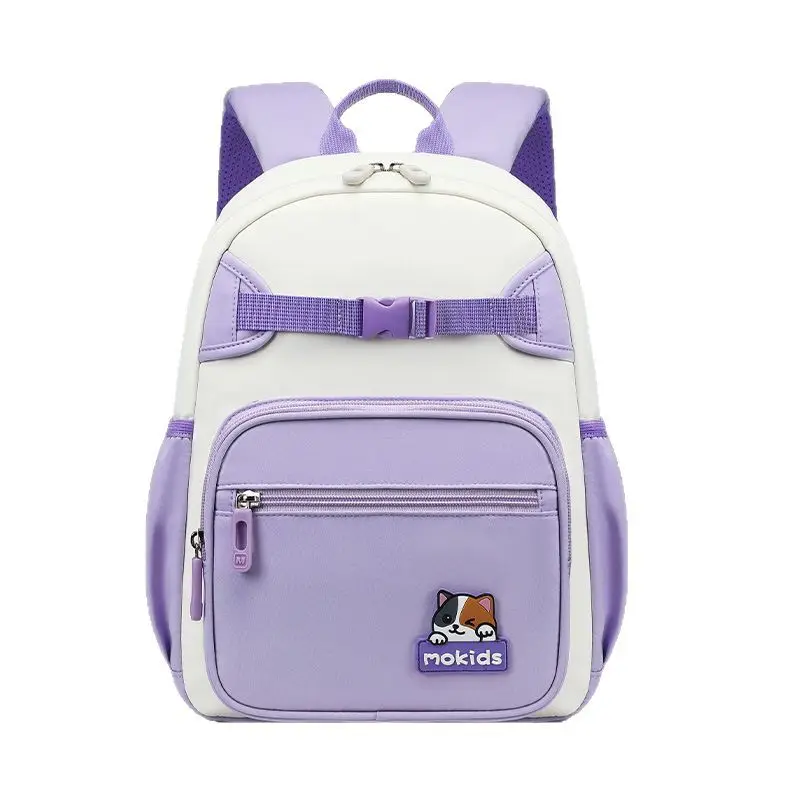 

MOK 2025 AKids Backpack Large Capaci Spine Protection Double Shoulder Cartoon Design Primary School Student Bag for Girls boys