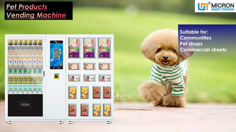 New Arrival Dog Toys Vending Machine Pet Food Micron Smart Locker Vending Machine for Sale
