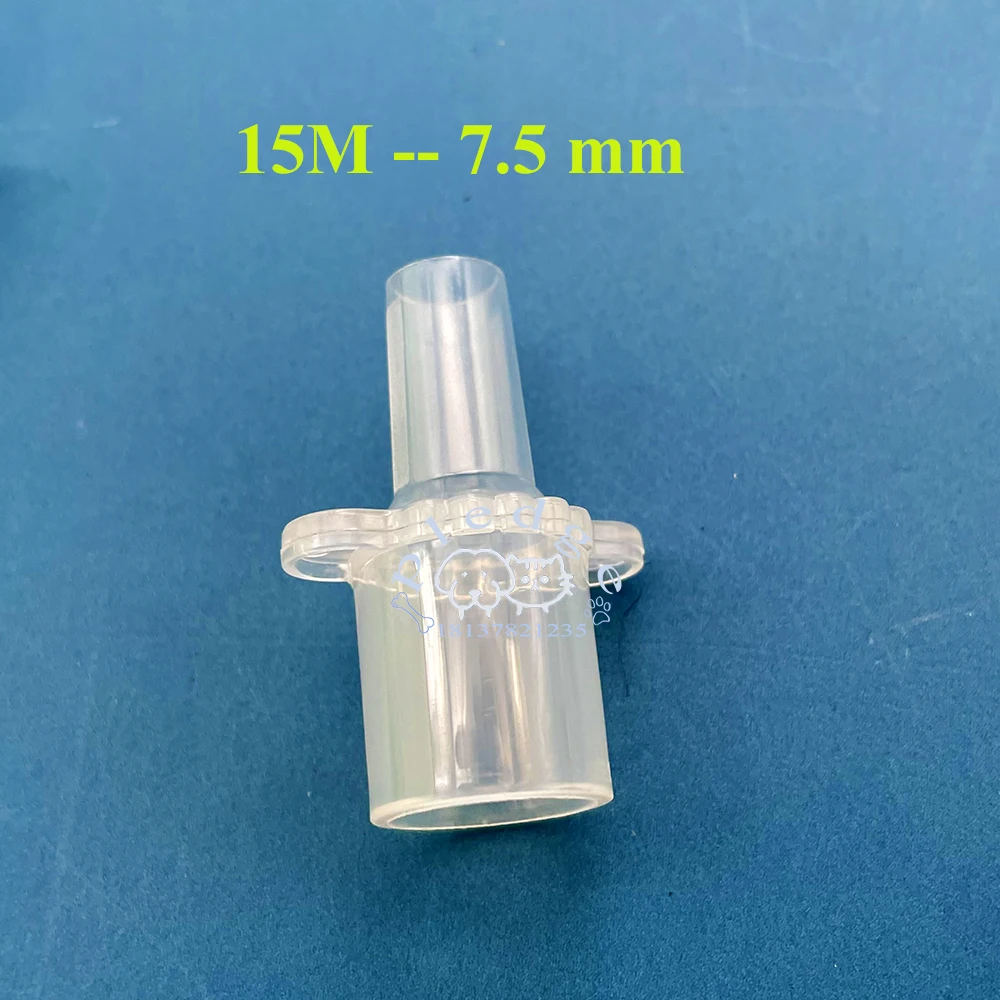 Beatmungsgerät, Anästhesiemaschine, Intubation, ET-Sonde, Tracheostomie-Schlauch, Verbindungsstück, Gehäuseadapter, Kunststoff-Ersatzteil, 10 Stück – Detail 14
