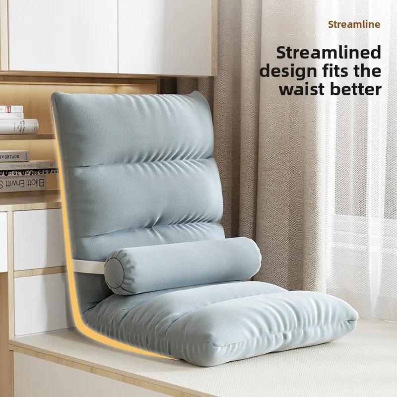 

Lazy Sofa Tatami Single Folding Bed Backrest Chair Dormitory Japanese Style Cushion Balcony Bay Window Sofa Portable Design