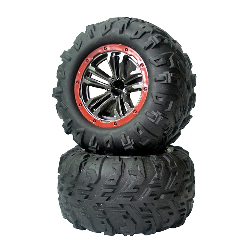 【STOCK】RC Car Wheel Tire Tyres for XLF X03 X04 X-03 X-04 1/10 RC Car Brushless Truck Spare Parts Accessories