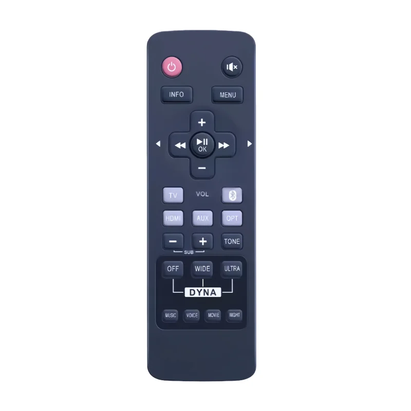 

Replacement Remote Control for Teufel Cinebar Duett Soundbar - No Pairing Required, Direct Use
