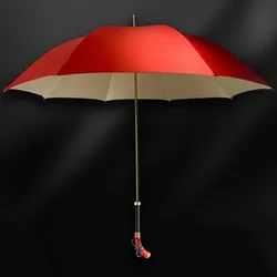 Parasol Uv Rain Umbrella Girls Long Handle Rain Umbrella Windproof Luxury Japanese Reinforced Paraguas Household Merchandises