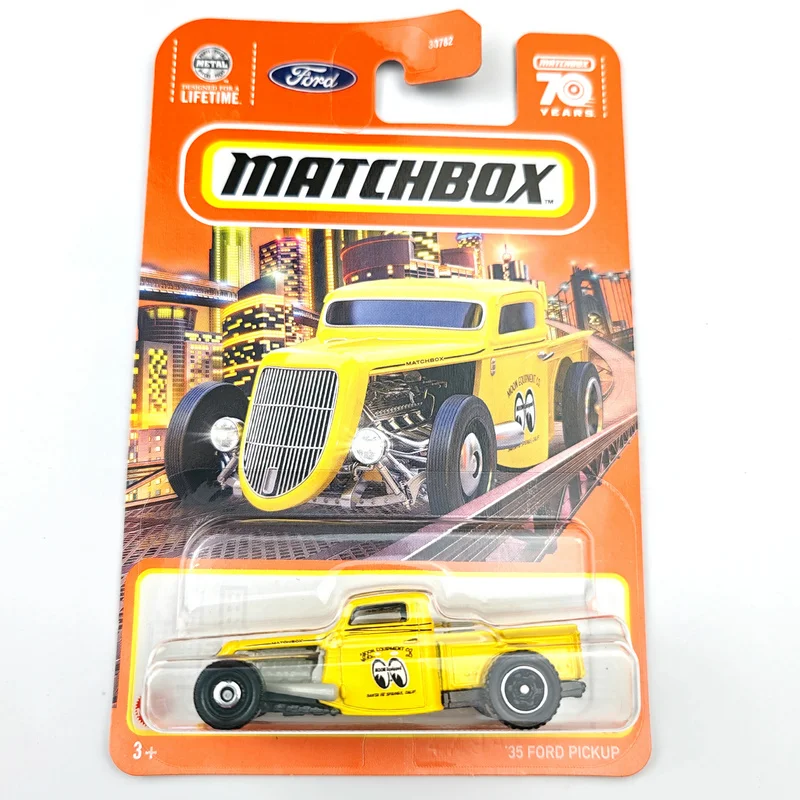 

Модель 2023 года, модель автомобиля Matchbox 35 для пикапа FORD 1/64