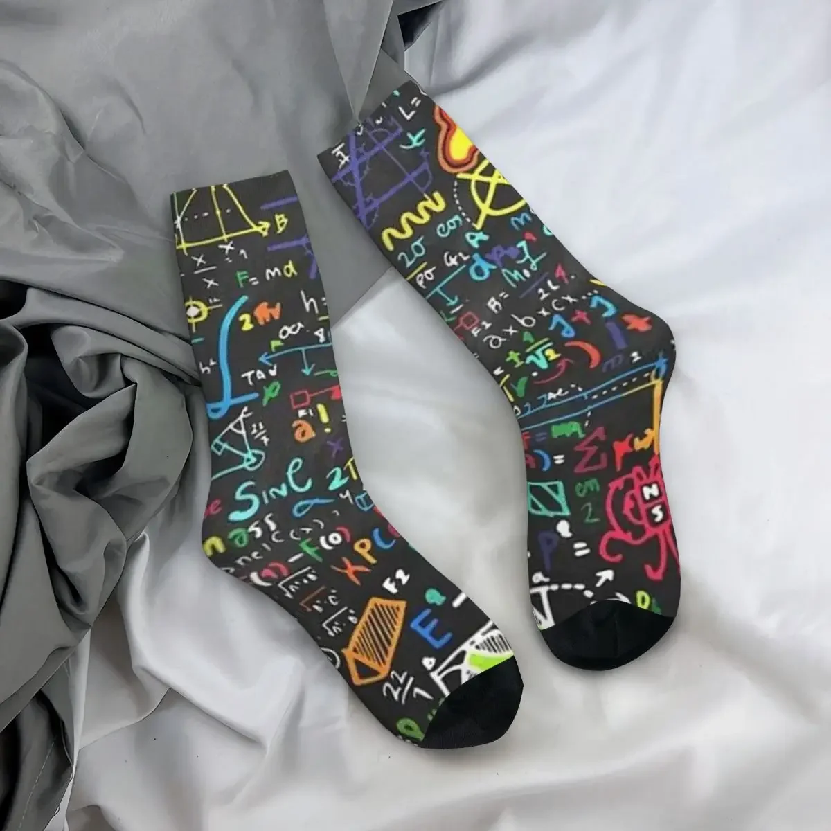 PHYSICS EDUCATION Socks Harajuku Super Soft Stockings All Season Long Socks Accessories for Man's Woman's Birthday Present