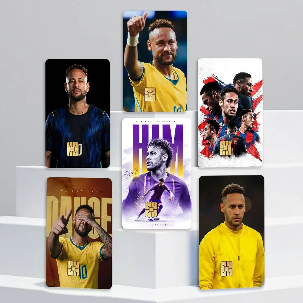 One Last Dance N-Neymar-Jr Card Stickers for Bank Access Protective Waterproof Film Cover Sticker
