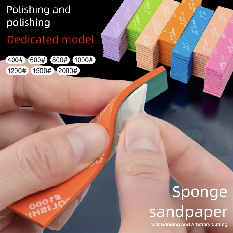 

Набор губчатой наждачной бумаги, 18 шт., инструменты для моделей, сухое и влажное шлифование, инструменты для полировки, профессиональная наждачная бумага для изготовления моделей