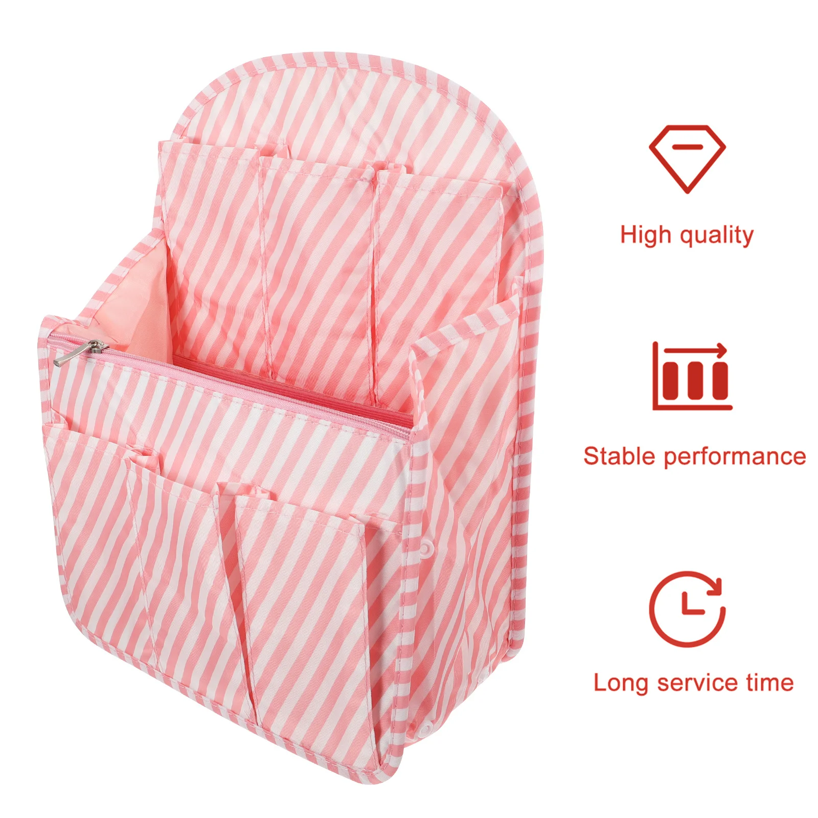 منظم حقيبة الظهر عالي الجودة يُدرج نسيج نايلون سميك لحقائب اليد والمحافظ والكتب ومنظمات حقيبة الظهر