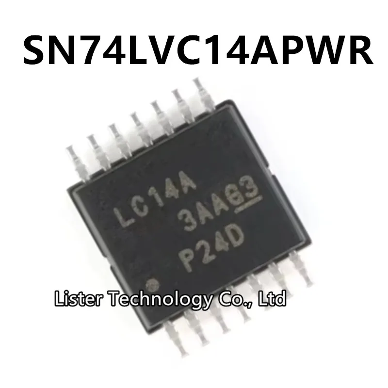 20~100Pcs/Lot New SN74LVC14APWR TSSOP-14 Marking:LC14A SN74LVC14 SN74LVC14A SN74LVC14AP SN74LVC14APW 74LVC14 TSSOP14 SMD