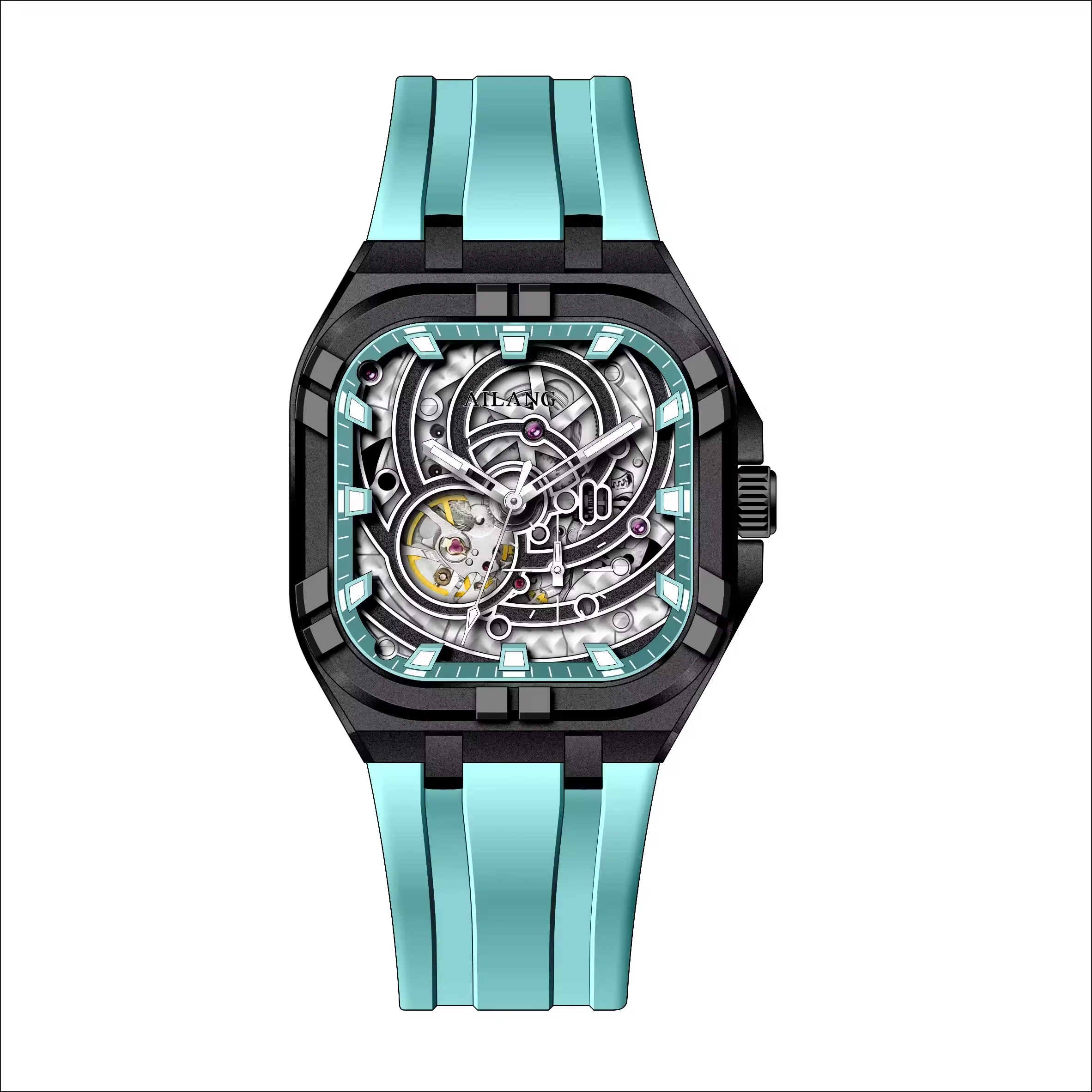 High Quality Newest Customized - Skeleton Mechanical Watch 评论和价格