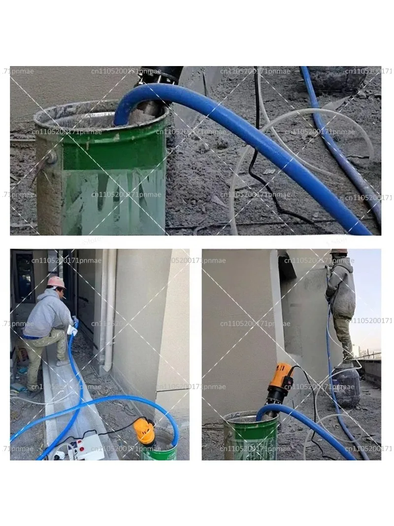 2200W Portable Multi-Function Spray Machine for Stone Paint, Putty, Fireproof Coating and Mortar