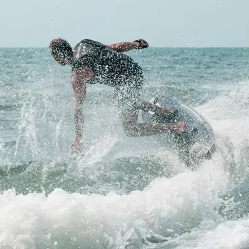 High Speed New Design 72v 6500w Powered Water Wireless Control Jet Surf Board Electric Surfboard with Motor for Sale