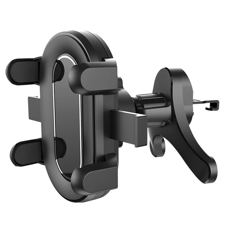 Upgrade Car Phone Holder Base 17mm Ball Head Clip Mount Air Vent Hook Outlet Clamp Support Gravity Magnetic Smartphone Bracket