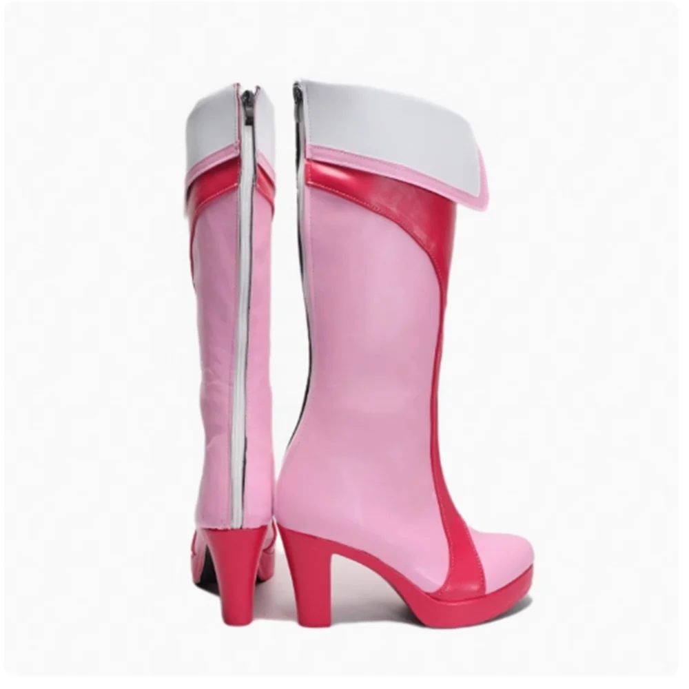 Unissex anime cos momozono amor fantasias cosplay sapatos botas tamanho personalizado