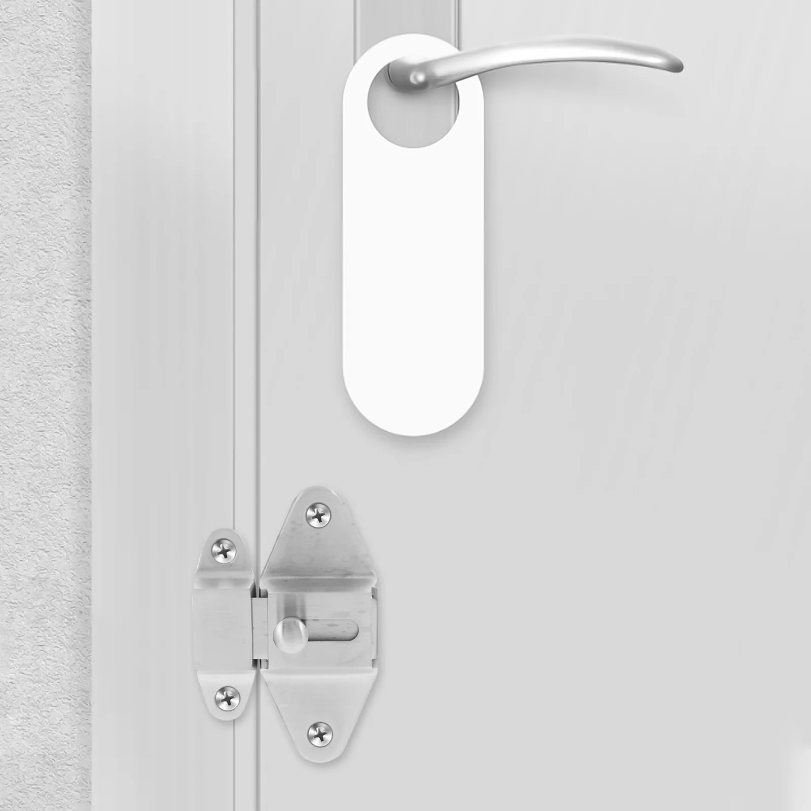 

304 Stainless Steel Sliding Latch Door Lock Heavy Duty Security Bolt for Bathroom Garage Sliding Door Safety Lock Barrel Bolt