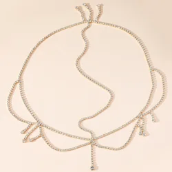 Fashion Rhinestone Multi-layer Headchain Fringe Hair Headpiece