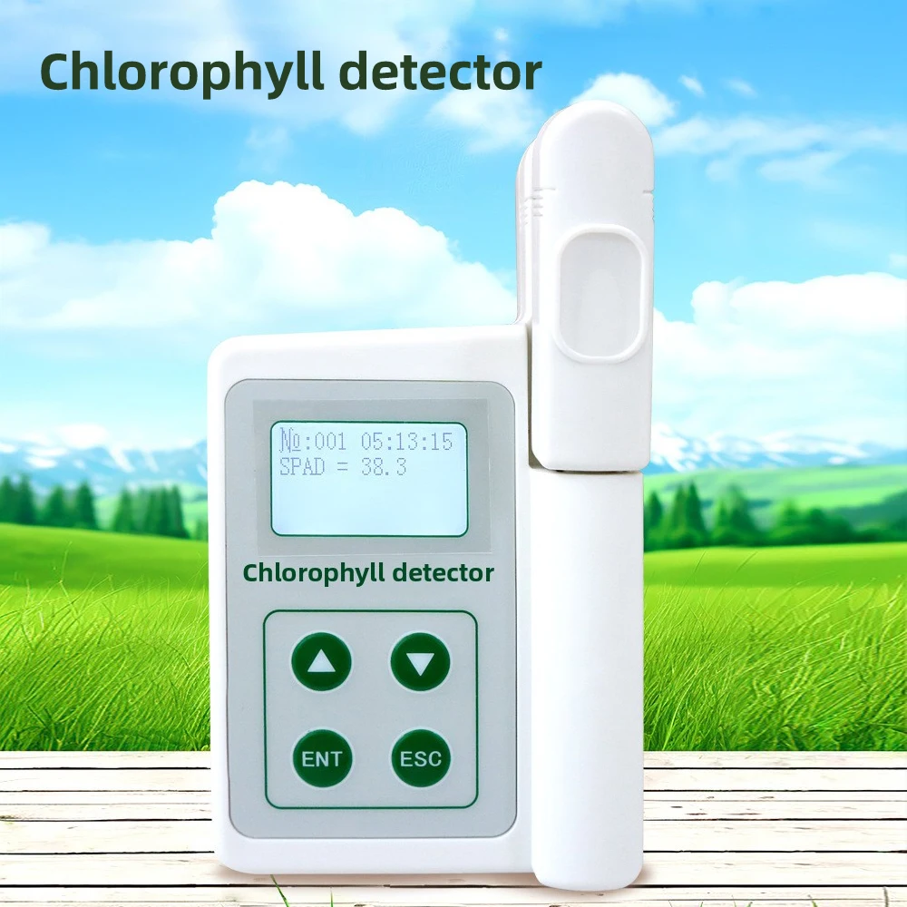SPAD Chlorophyll Meter Leaf Tester Plant With Digital LCD For Agriculture Lab Research Greenhouse Portable Device