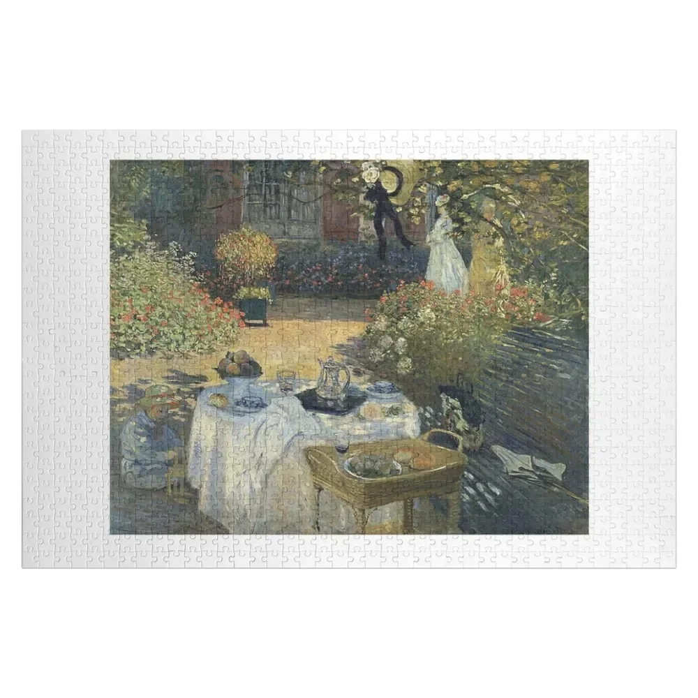 

Claude Monet - The Luncheon Jigsaw Puzzle Wood Name Customized Toys For Kids Puzzle