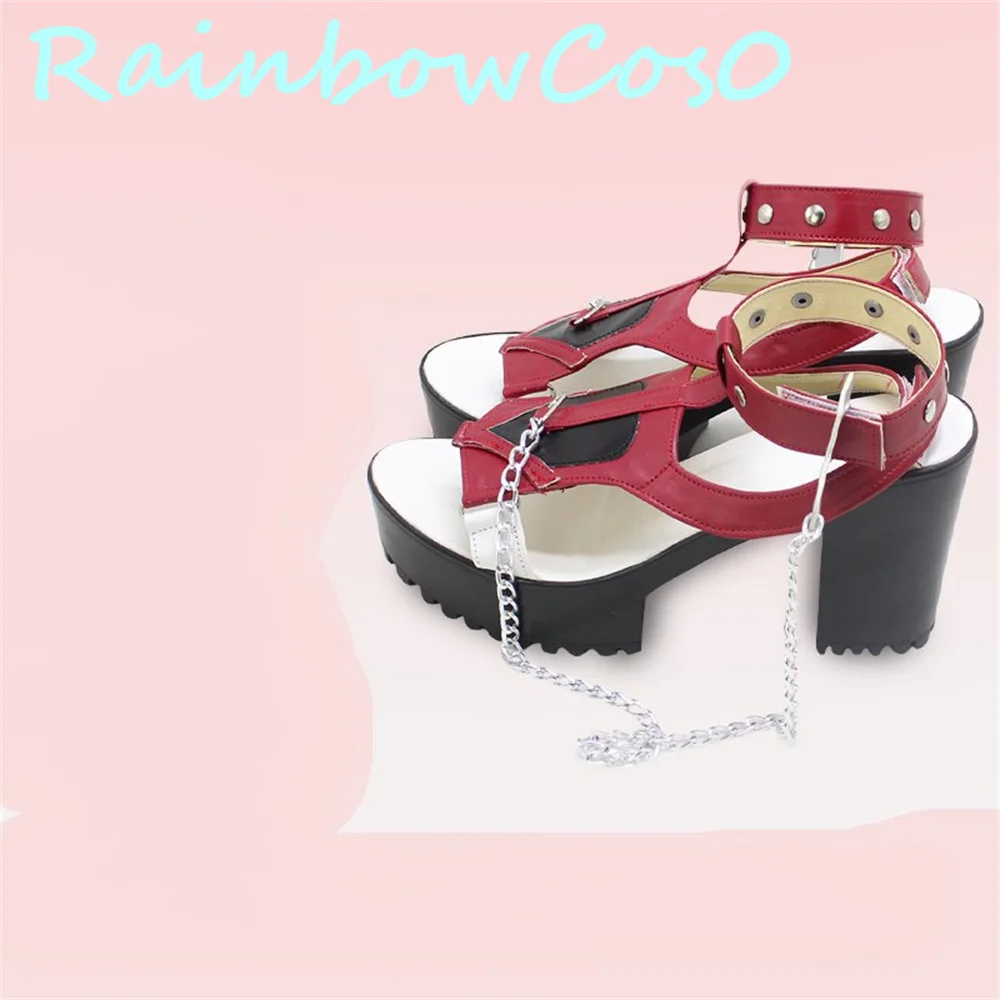 NIKKE-zapatos de Cosplay con volumen, botas, juego de Anime, Halloween, Navidad, RainbowCos0, W2973