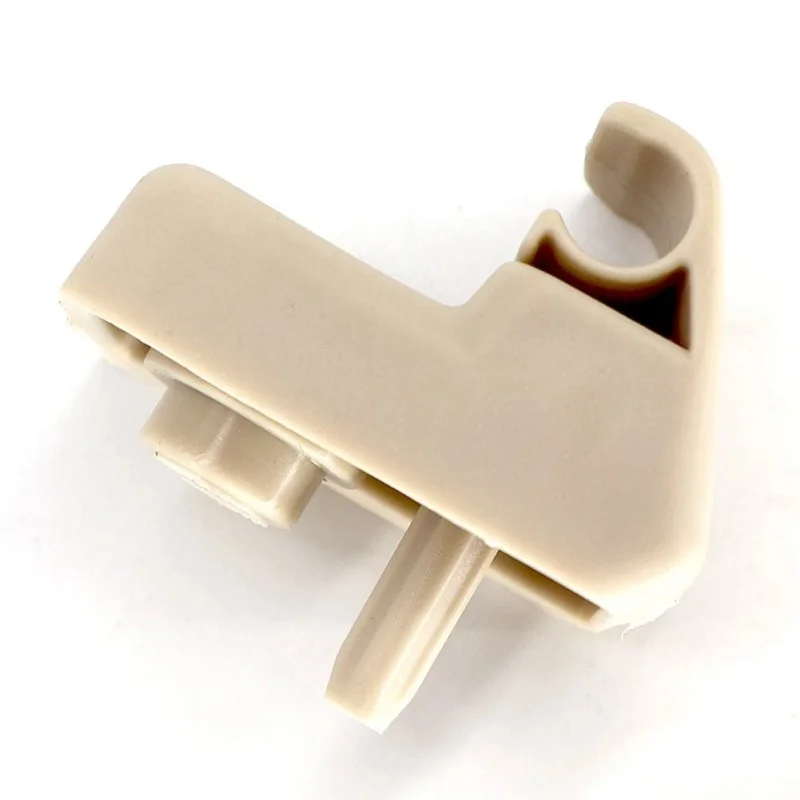 

2Pcs White Sun Visor Clip Hook 735411088 For Fiat Grande Punto Auto Interior Accessories