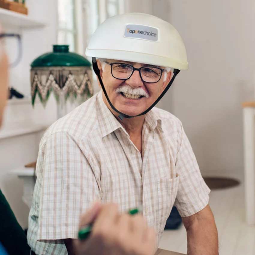 

Шлем Neurofeedback с мозговой волной, 810 нм, инфракрасный светодиодный светильник, фотобиомодуляционная терапия для инсульта Паркинсона, бессонницы, тревоги