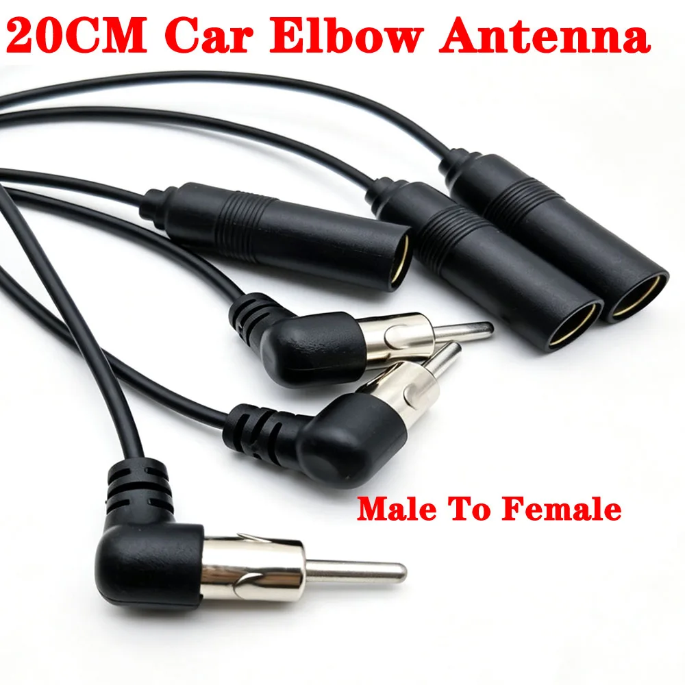 

Car Cable Portable Purpose Radio Wide Application ABS Antenna Extension Cable General Brand New AM/FM Car Spare Parts