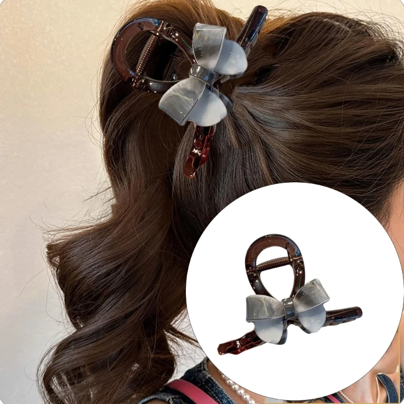 

Stylish Butterfly Hair Clip Acetate Headwear 8cm Nonslip Design Hairpin For Daily Use Or Special Occasion