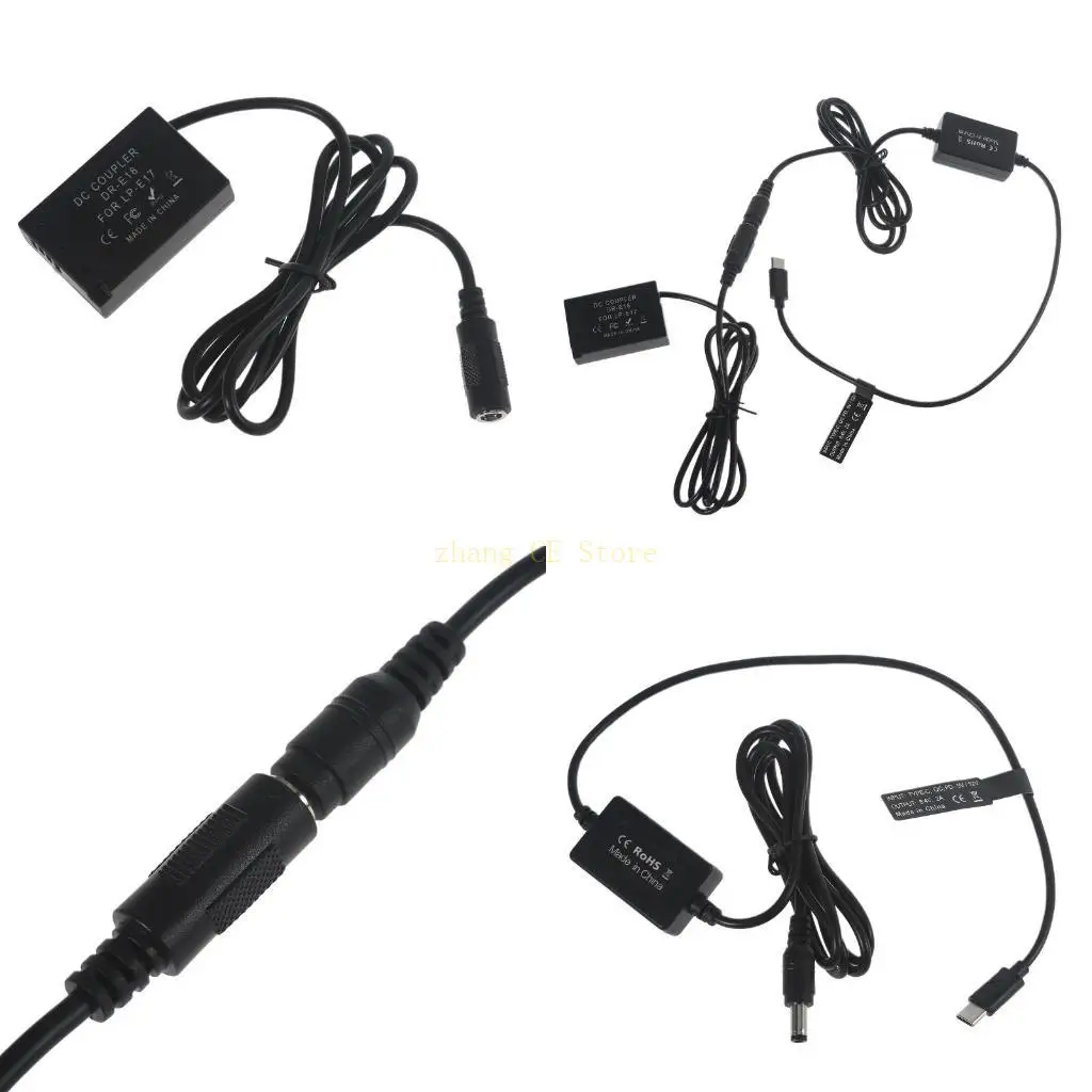 

M5TD ACK-E18 Адаптер переменного тока DR-E18 для зарядного устройства постоянного тока LP-E17 Аккумулятор