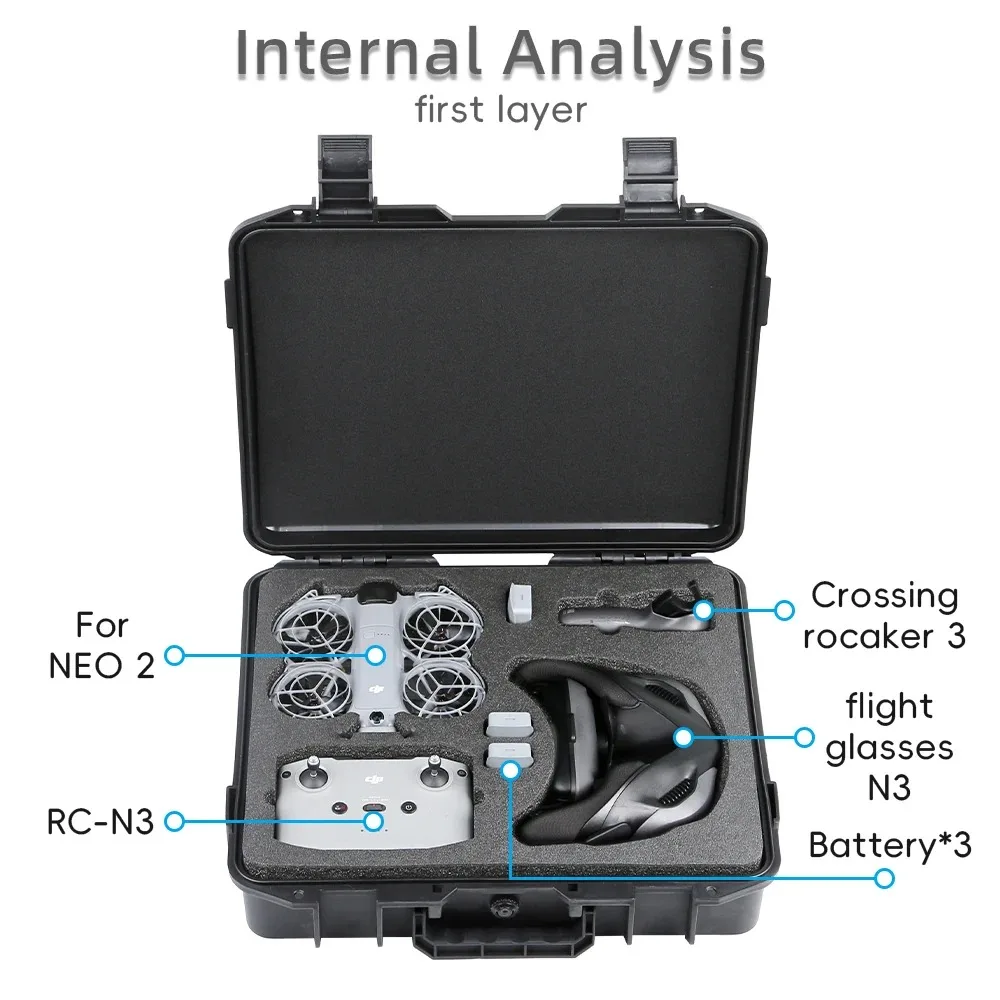 Explosion-proof Suitcase For D - Drone Hard Shell Case recension och pris