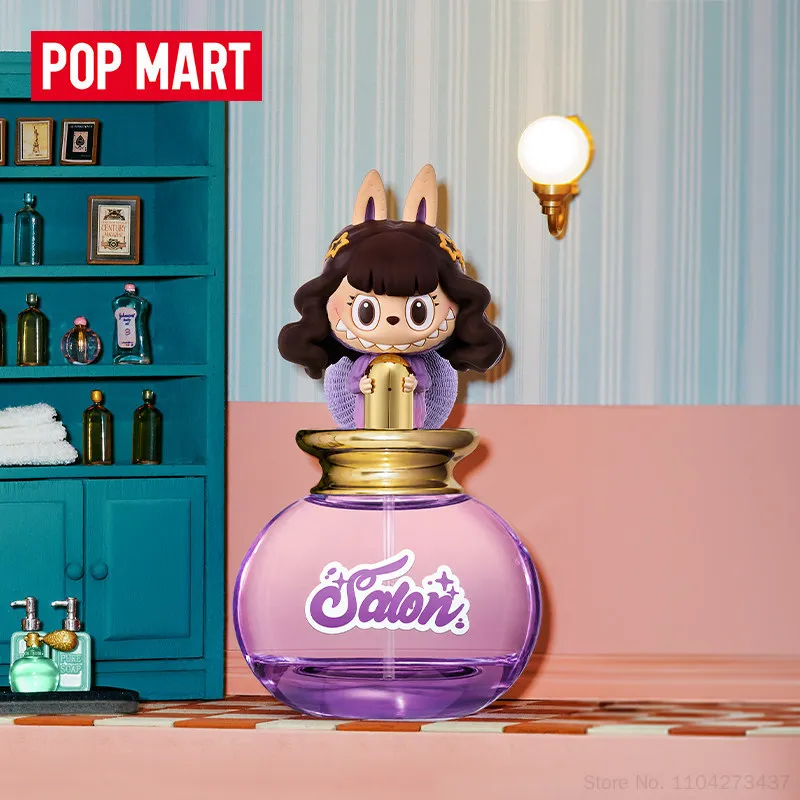 POP MART The Monsters Labubu Hair Salon Series Fragrance Spray Cute Blind Box Collectible Cartoon Anime Figure Toy Ornament Gift view 4