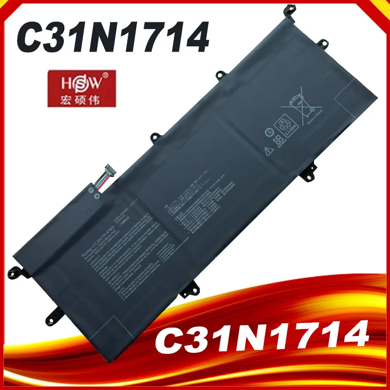 C31N1714 Battery for ASUS ZenBook Flip 14 UX461UA UX461UN UX461FA UX461 UX461UN UX461FN C31N1714