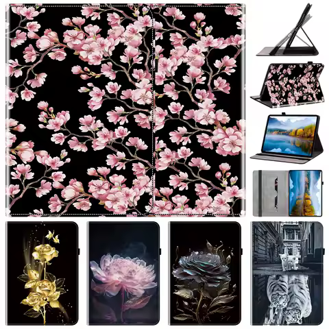 Leather Case For Lenovo Idea Tab 11inch P12 Pro 12.7 Y700 4th 2025 Case P11 Pro Gen 2 11.2 11.5 2023 P11 J606F Tablet Cover