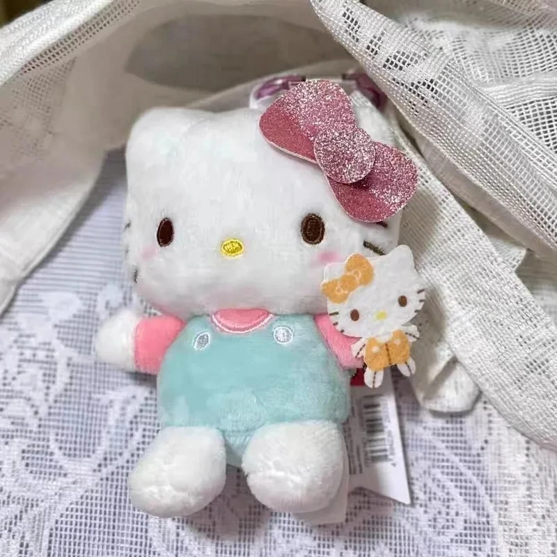 かわいいアニメ漫画キャラクターぬいぐるみキーホルダーバックパックペンダント装飾ギフト女の子の誕生日用ソフトぬいぐるみ動物おもちゃ