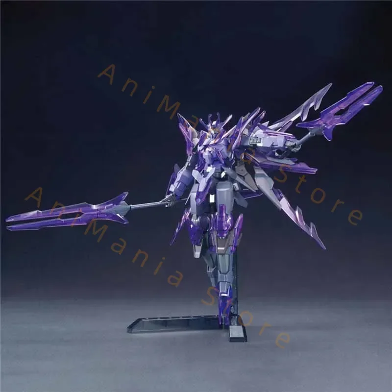 Bandai original gundam hg 1/144 transansante gundam glaziser lINDSEY anegaozys anime figura de ação montagem modelo brinquedos