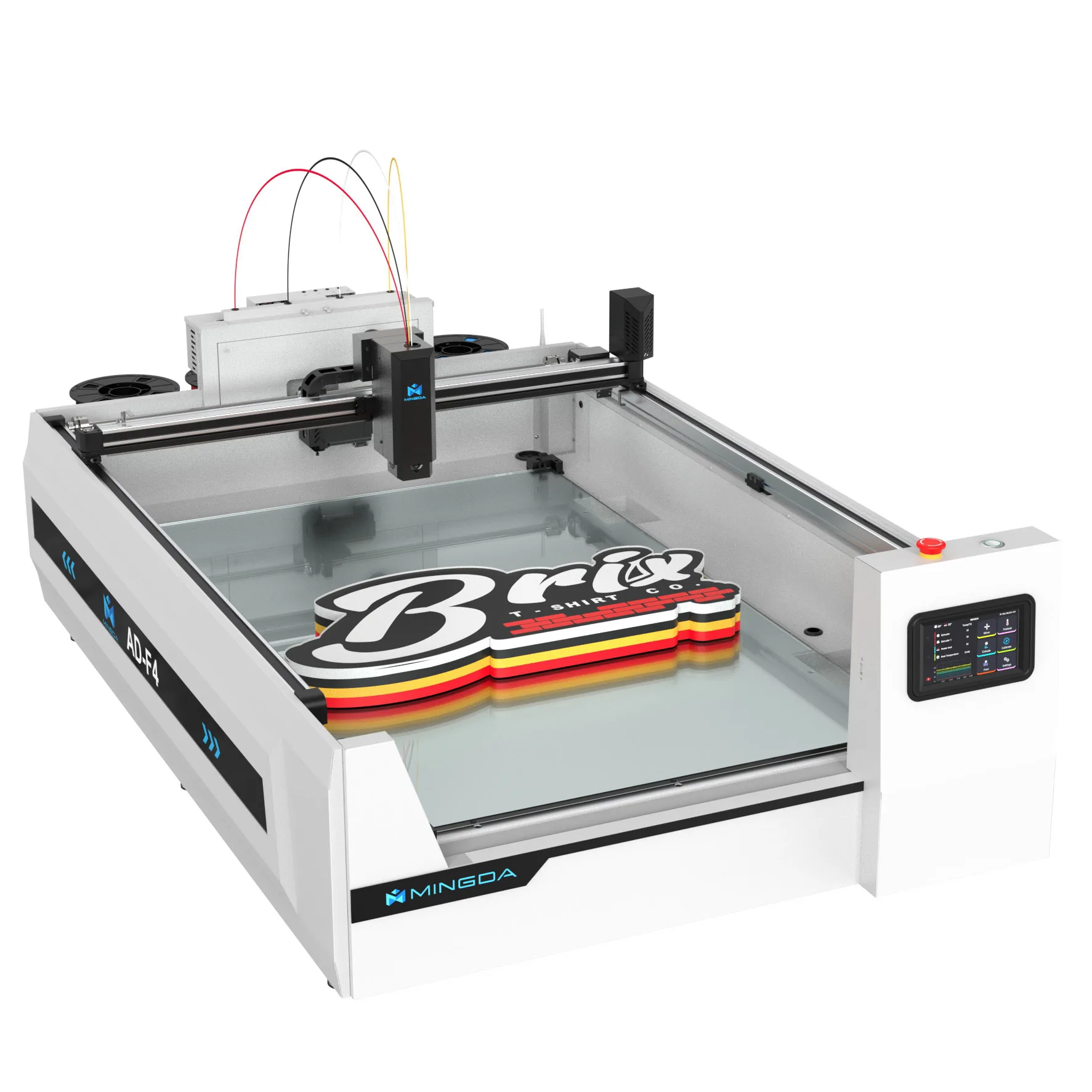AD-F4 Commercial 3D Sign Printer Dimensional 3D Letter Illuminated Logo Printer 3d Signage Machine For Advertising Luminous Sign