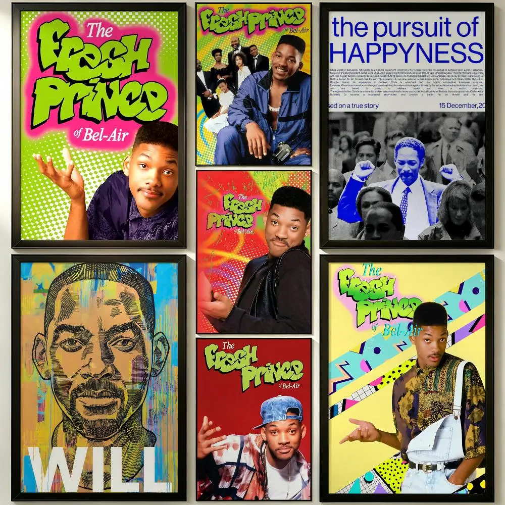 actor Will Smith Poster HD Poster Sophisticated Modern Aesthetic Wall Art For Living Room Bedroom Office Cafe Decor