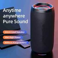 ZEALOT S76 Portable Wireless Speaker with BT5.3 Technology Waterproof & Dustproof 50W Speakers TWS Series Stereo Scene RGB Light